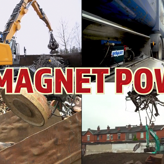 HMAG Pro Гидравлические магниты в работе Video 