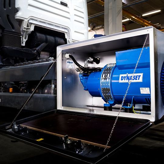 HG Гидравлические генераторы установленный на грузовике MAN